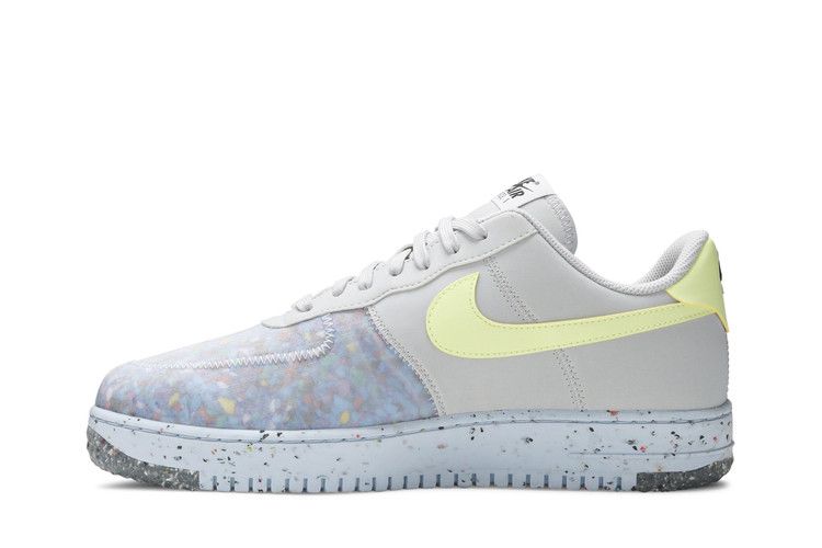 Nike Air Force 1 Crater Pure Platinum Barely Volt