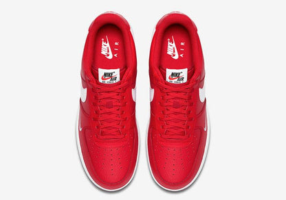 Nike Air Force 1 University Red/White-White