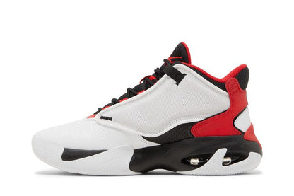 Jordan Max Aura 4 White Black University Red