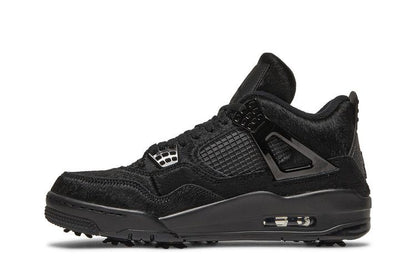 Jordan 4 Retro Golf Black Cat Pony Hair