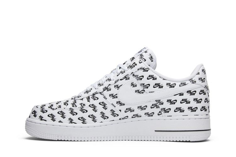 Nike Air Force 1 Low All Over Logo White