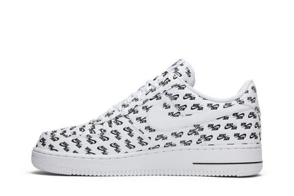 Nike Air Force 1 Low All Over Logo White