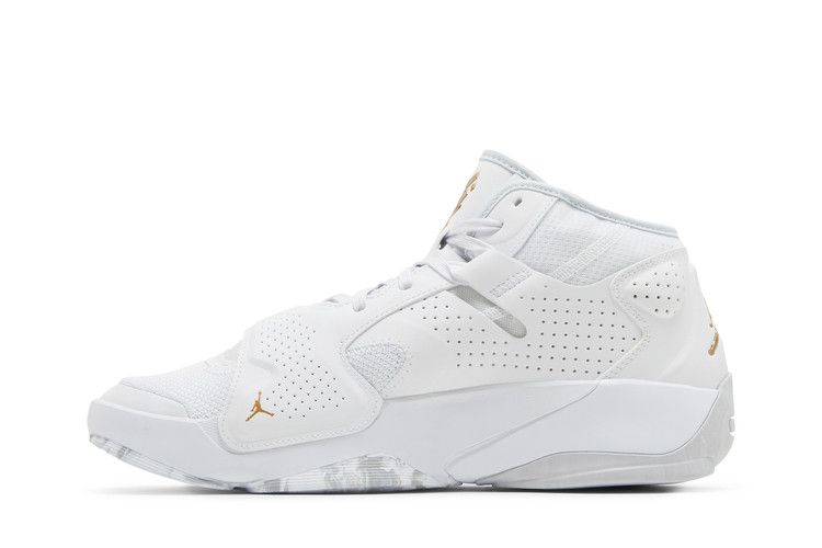 Jordan Zion 2 White Metallic Gold