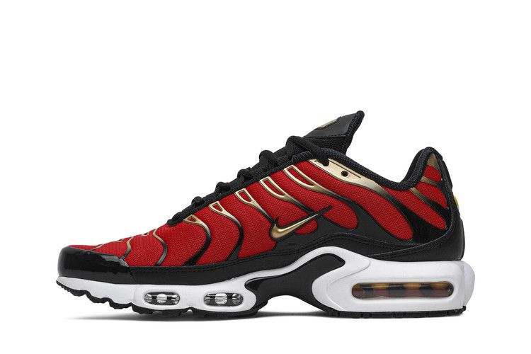 Nike Air Max Plus University Red Gold Black (Women's)