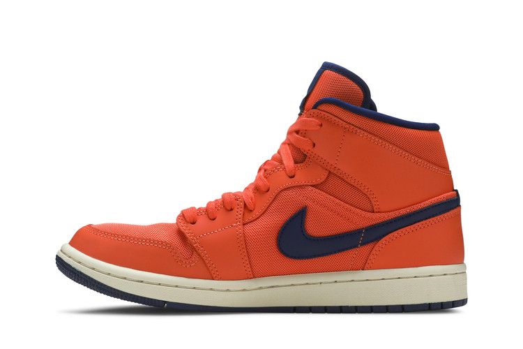 Jordan 1 Mid Turf Orange Blue Void (Women's)