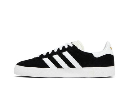 adidas Gazelle ADV Black White Gold