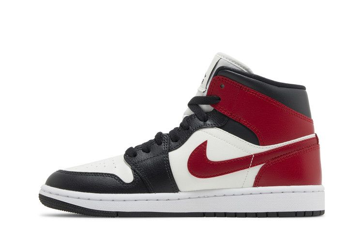 Jordan 1 Mid Gym Red Off Noir (Women's)