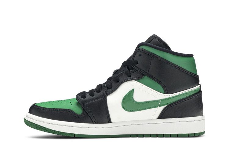 Jordan 1 Mid Green Toe