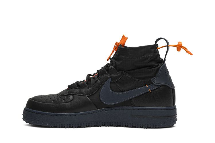 Nike Air Force 1 Winter Gore-Tex Black Bright Ceramic Thunder Blue