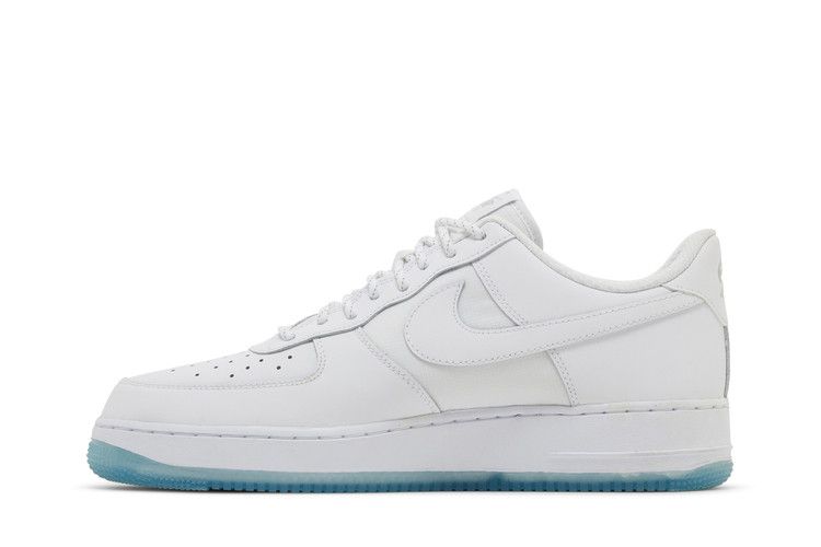 Nike Air Force 1 Low '07 White Ice Blue Sole