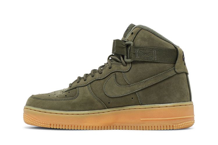 Nike Air Force 1 High Medium Olive Dark Gum