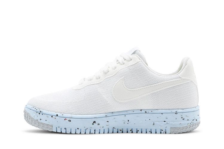 Nike Air Force 1 Low Crater Flyknit White Ice Blue (Women's)