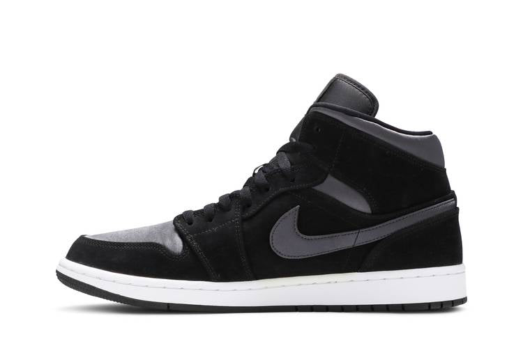 Jordan 1 Mid Nylon Black Anthracite