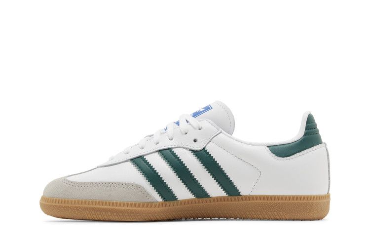 adidas Samba OG White Collegiate Green Gum (Kids)