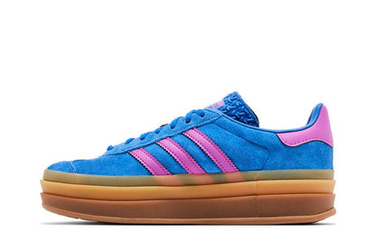 adidas Gazelle Bold Bold Blue Lucid Pink (Women's)