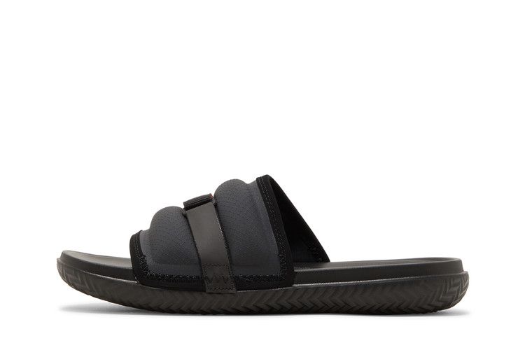 Jordan Super Play Slide Black University Red