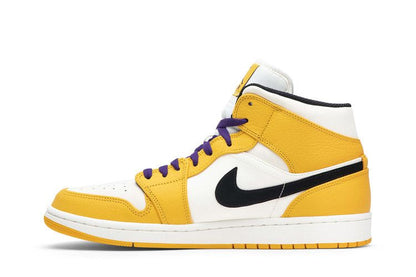Jordan 1 Mid SE Lakers