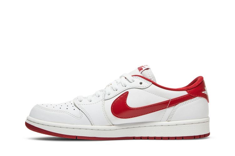 Jordan 1 Retro Low White Varsity Red