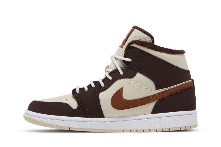 Jordan 1 Mid SE Brown Basalt Oatmeal (Women's)