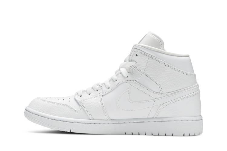 Jordan 1 Mid Triple White 2.0 (2020)