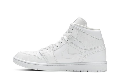 Jordan 1 Mid Triple White 2.0 (2020)