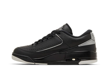 Jordan 2/3 Black Metallic Silver