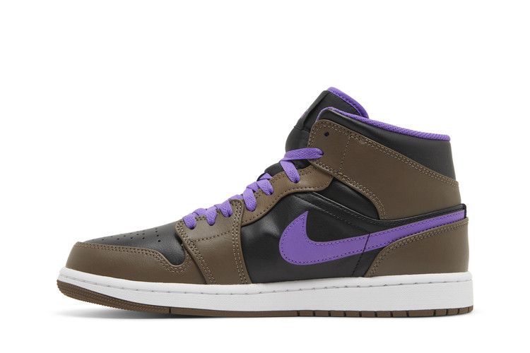Jordan 1 Mid Purple Mocha