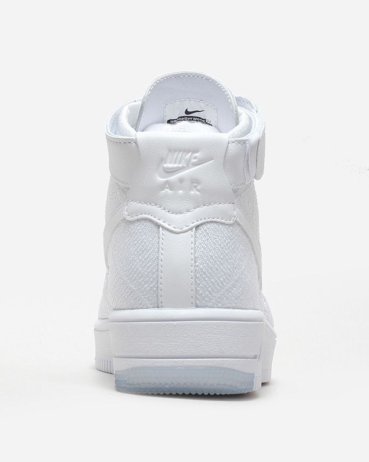 Nike Air Force 1 Flyknit Triple White (Women's)