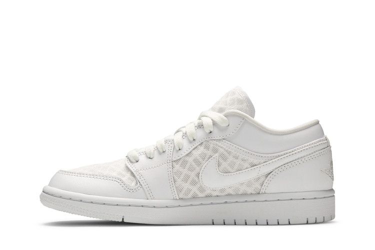 Jordan 1 Retro Low Breathe Triple White (Women's)