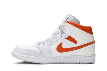 Jordan 1 Mid Starfish Pure Platinum