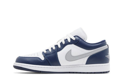 Jordan 1 Low Wolf Grey Midnight Navy