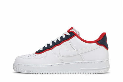 Nike Air Force 1 Low Double Layer White Obsidian Red