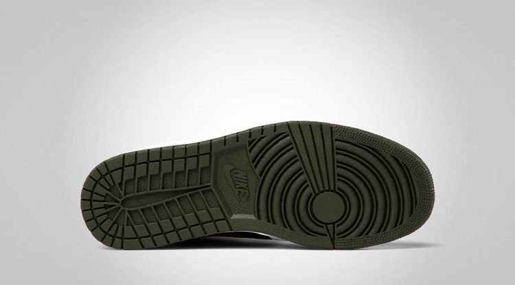 Jordan 1 Phat Mid White Peat Moss Cargo Khaki