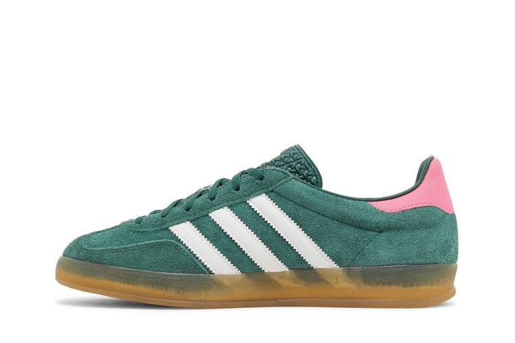 adidas Gazelle Indoor Collegiate Green Lucid Pink (Women's)