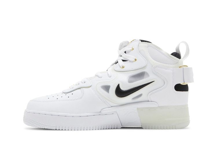 Nike Air Force 1 Mid React 40th Anniversary White Black