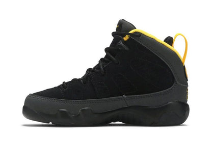 Jordan 9 Retro Dark Charcoal University Gold (PS)