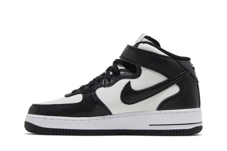 Nike Air Force 1 Mid Stussy Light Bone Black