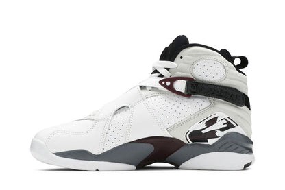 Jordan 8 Retro White Burgundy (Women's)