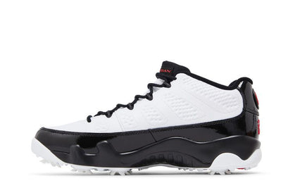 Jordan 9 Retro Low Golf White Black True Red