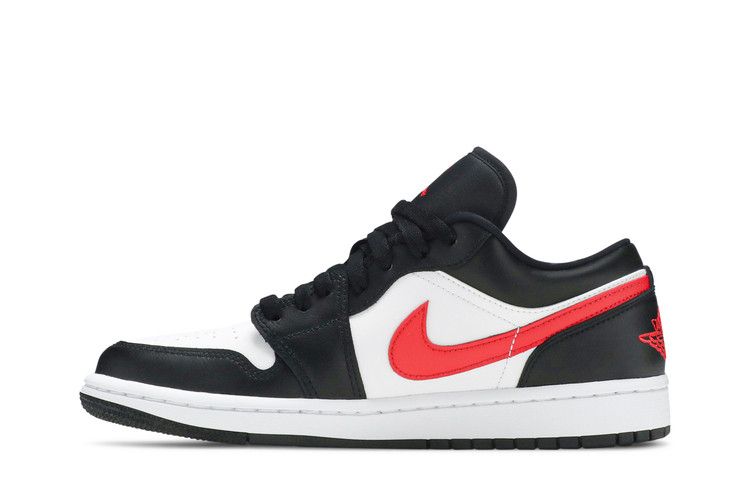 Jordan 1 Low Black Siren Red (Women's)