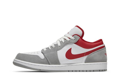Jordan 1 Low SE Light Smoke Grey Gym Red