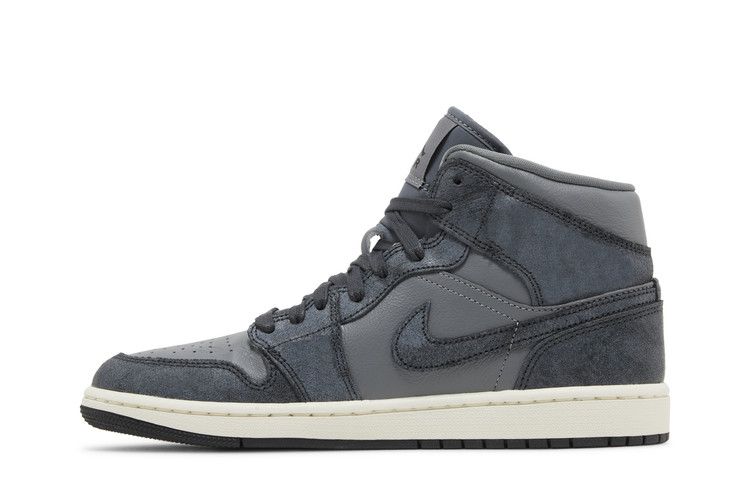 Jordan 1 Mid Distressed Smoke Grey (Women's)