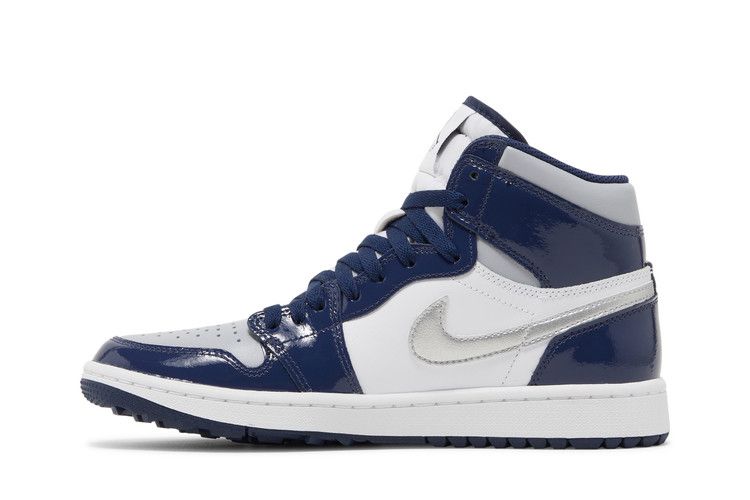 Jordan 1 Retro High Golf Patent Midnight Navy
