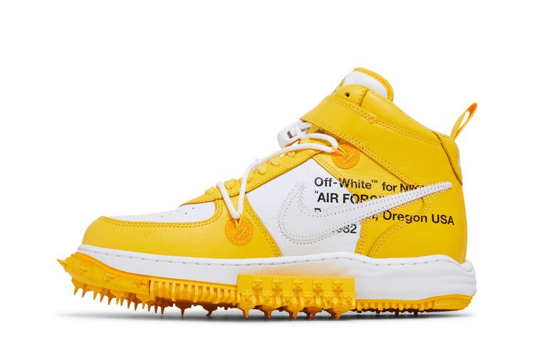 Nike Air Force 1 Mid SP Off-White Varsity Maize