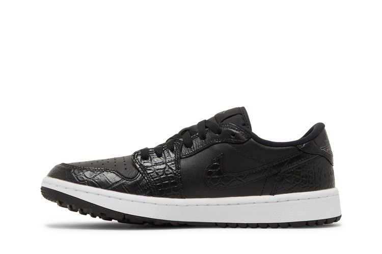 Jordan 1 Retro Low Golf Black Croc