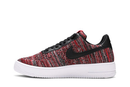 Nike Air Force 1 Flyknit 2.0 University Red Black