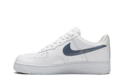 Nike Air Force 1 Low Pony Hair Snakeskin Midnight Turquoise