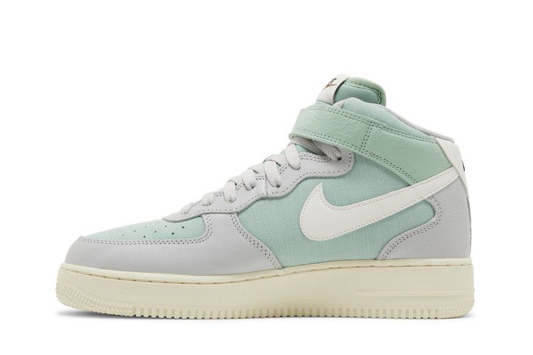 Nike Air Force 1 Mid '07 LX Grey Fog Enamel Green