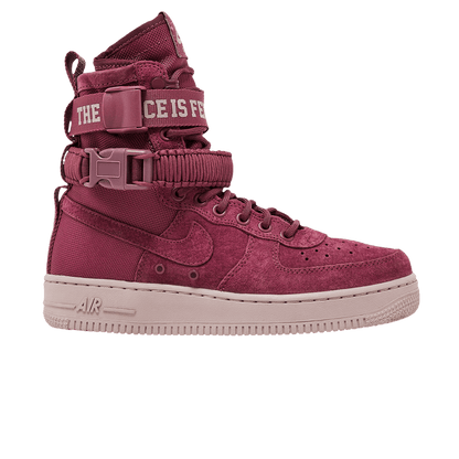 Nike SF Air Force 1 High Force Is Female Vintage Wine (Women's)