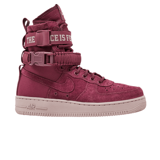 Nike SF Air Force 1 High Force Is Female Vintage Wine (Women's)